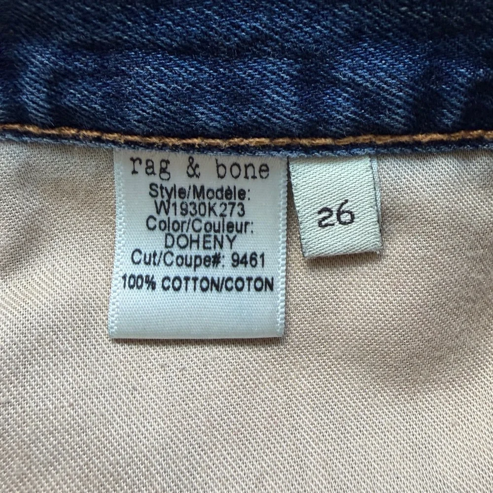 rag & bone Doheny Denim Cutoff Shorts – Size 26